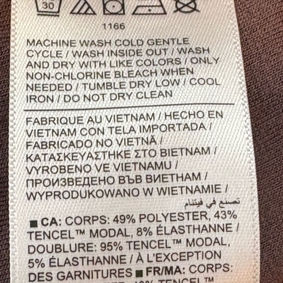 Athleta Seasoft Bubble Hem Hoodie In Smoky Rose Size L Mauve EUC Sweatshirt - Picture 8 of 10